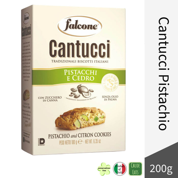 Falcone Italian Cantucci Cookies 200g - Pistachio