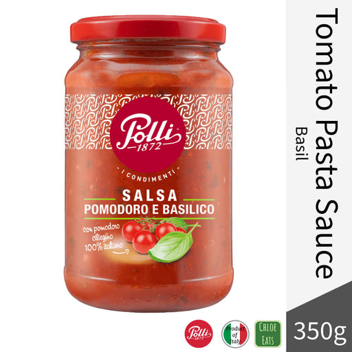 Polli Italian Tomato sauce for pasta 350g - Basil
