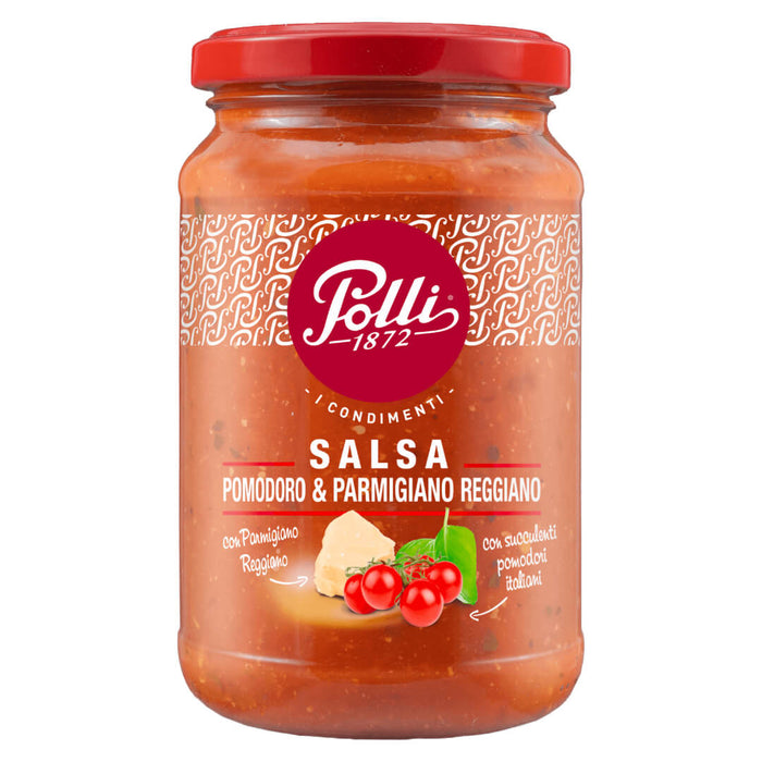 Polli Italian Tomato sauce for pasta 350g - Parmesan cheese