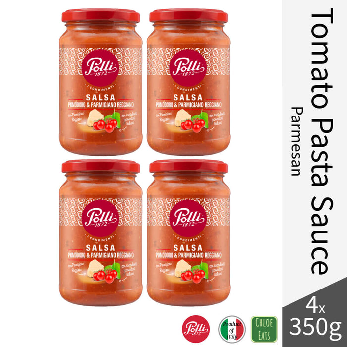Polli Italian Tomato sauce for pasta 350g - Parmesan cheese (Bundles available)