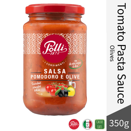 Polli Italian Tomato sauce for pasta 350g - Olives