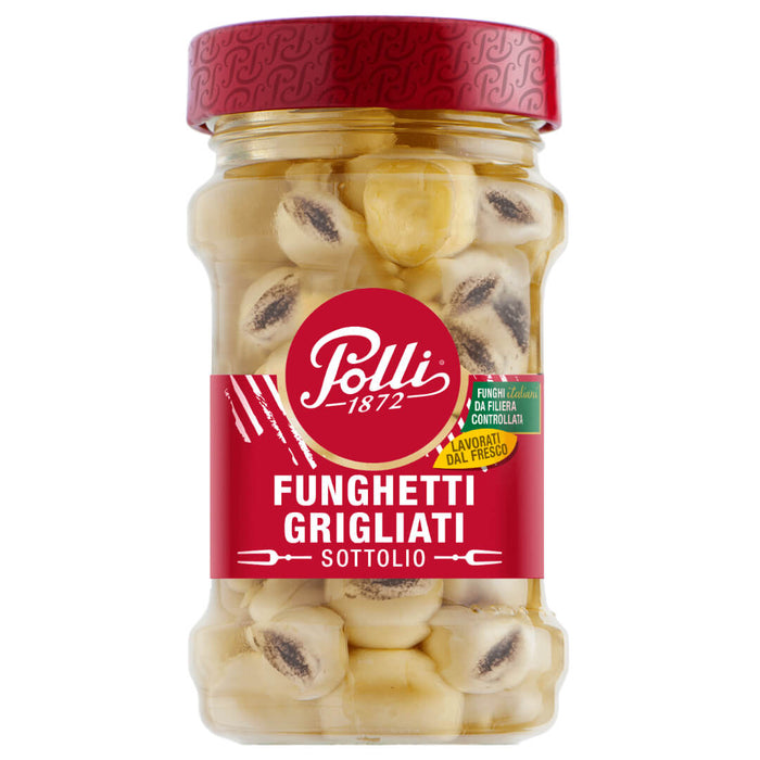 Polli Italian Grilled Mushrooms in Sunflower Oil 190g
