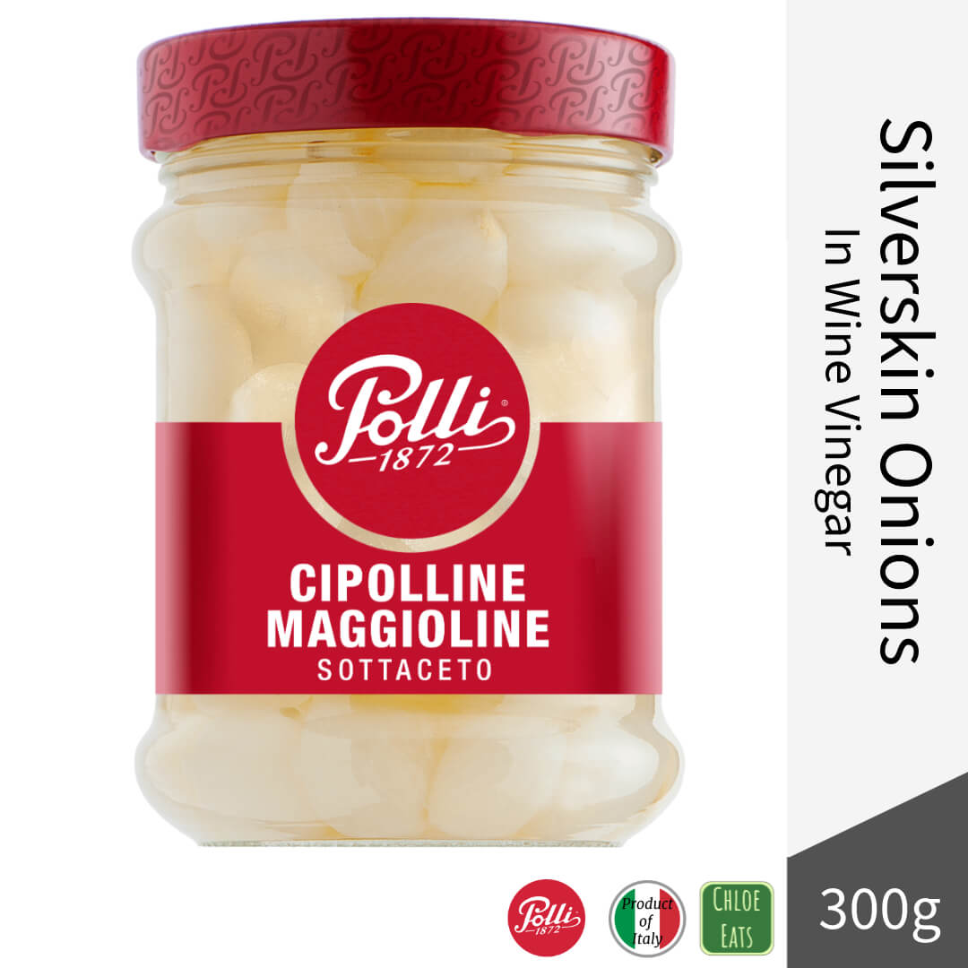 Silverskin Onions in Wine Vinegar 300g | Chloe Eats