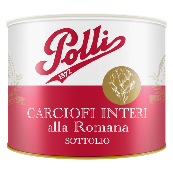 Polli Italian Romana style Artichokes in Sunflower Oil 1.85kg