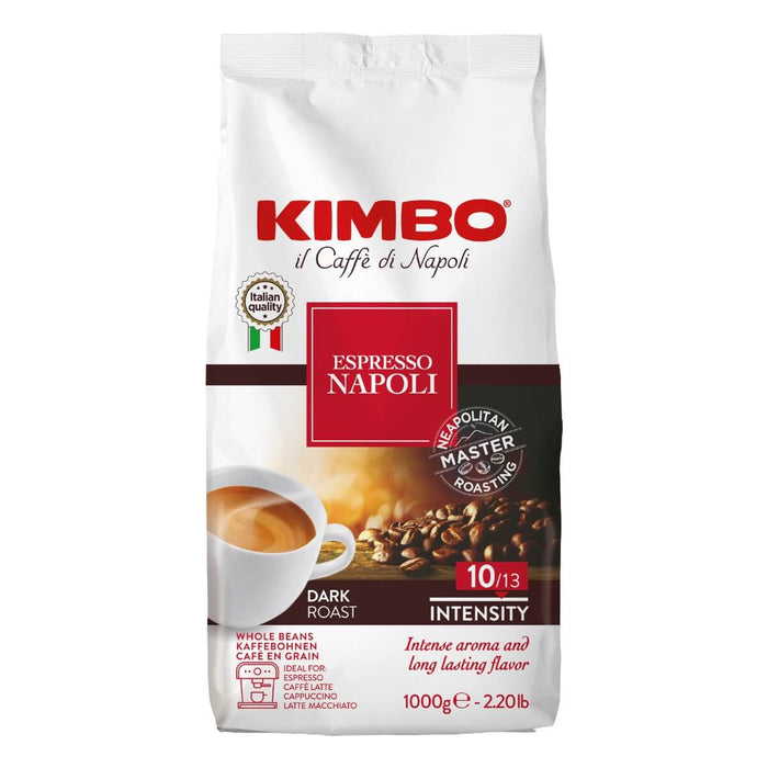 Kimbo Italian Coffee Beans - Espresso Napoli 1kg