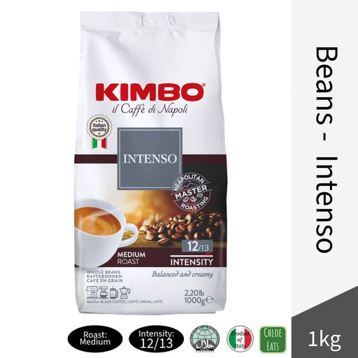 Kimbo Italian Coffee Beans - Intenso 1kg