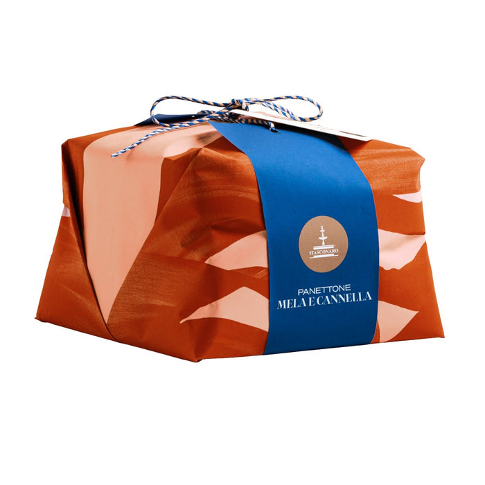 Fiasconaro Italian Panettone - Apple and Cinnamon - Hand Wrapped 1kg