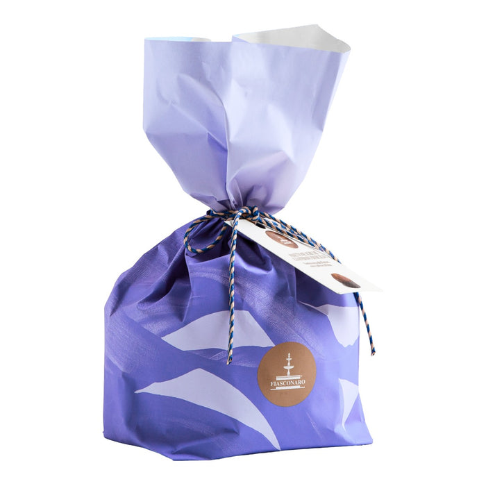 Fiasconaro Italian Panettone - Saffron, Lemon and Orange - Hand Wrapped 500g