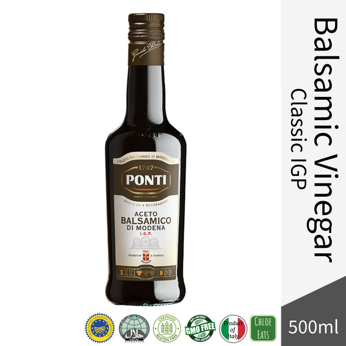 Ponti Italian Balsamic Vinegar of Modena IGP - 500ml