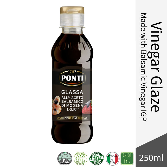 Ponti Italian Balsamic Vinegar Glaze 250ml