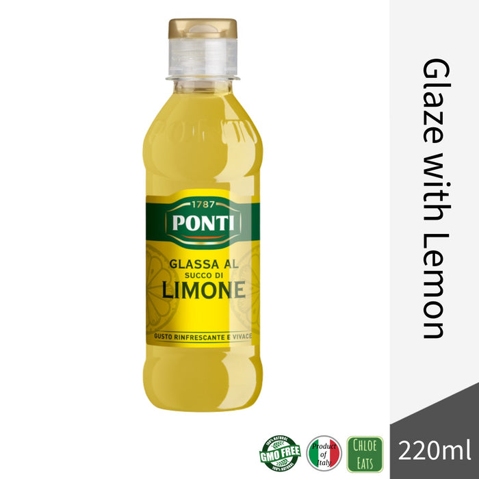Ponti Italian Lemon and Vinegar Glaze 220ml