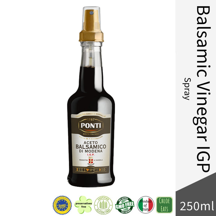 Ponti Italian Balsamic Vinegar of Modena IGP - Spray 250ml