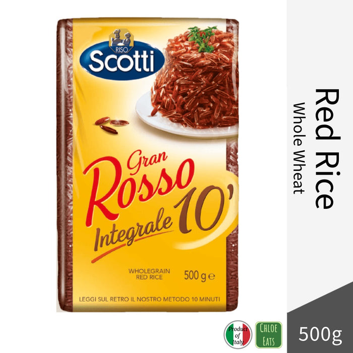 Scotti Italian Red Whole Wheat Rice 500g