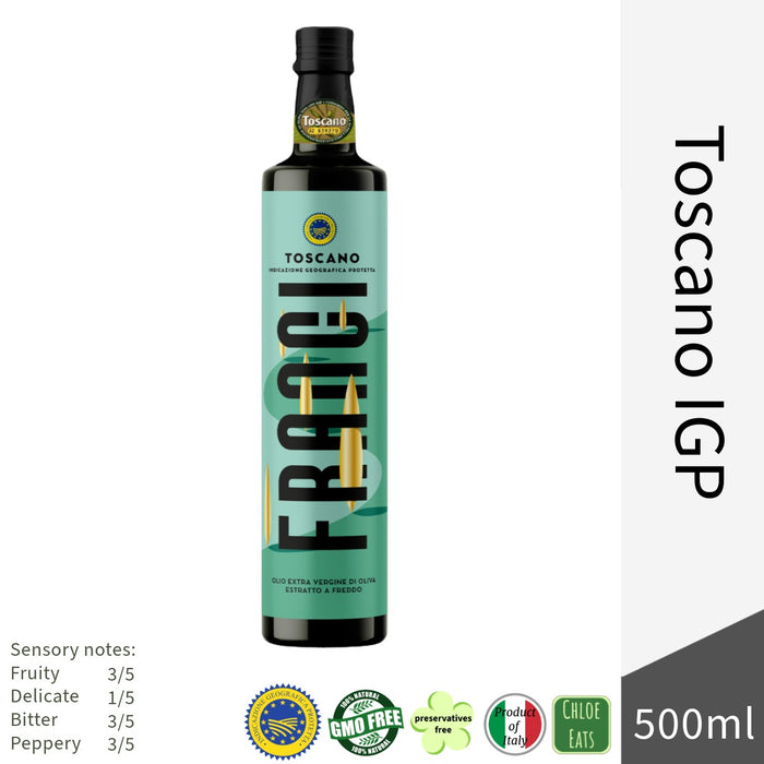 Franci Italian Premium Extra Virgin Olive Oil - Frantoio Franci Toscano IGP 500ml