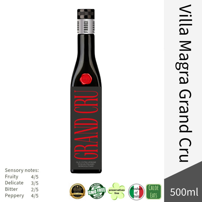 Frantoio Franci Italian Premium Extra Virgin Olive Oil - Villa Magra Grand Cru 500ml