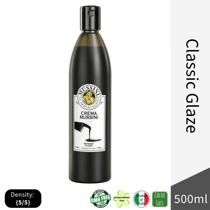 Mussini Italian Crema Classica Balsamic Glaze 500ml