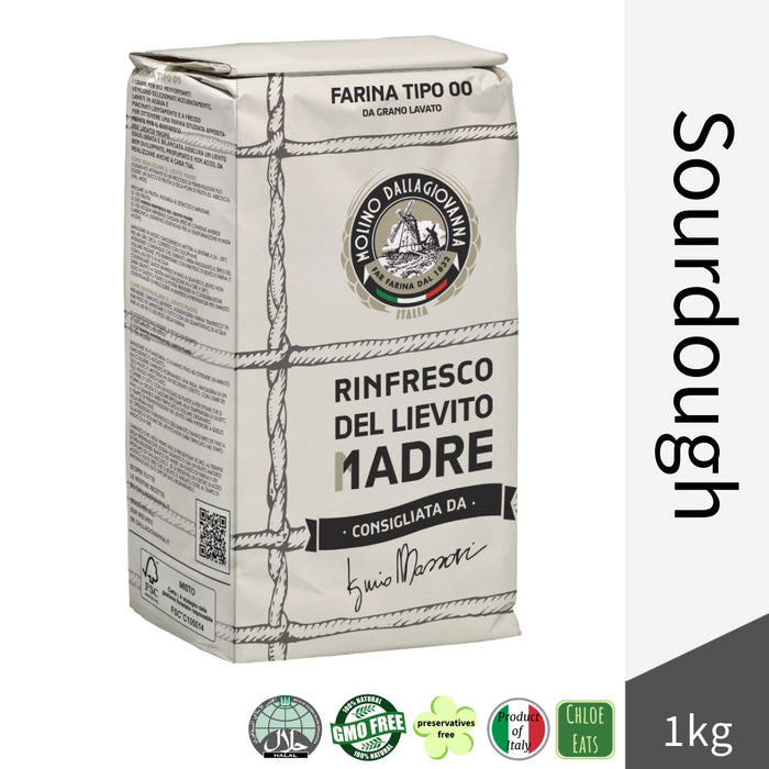 Dallagiovanna Italian Type 00 Flour for Sourdough Baking 1kg