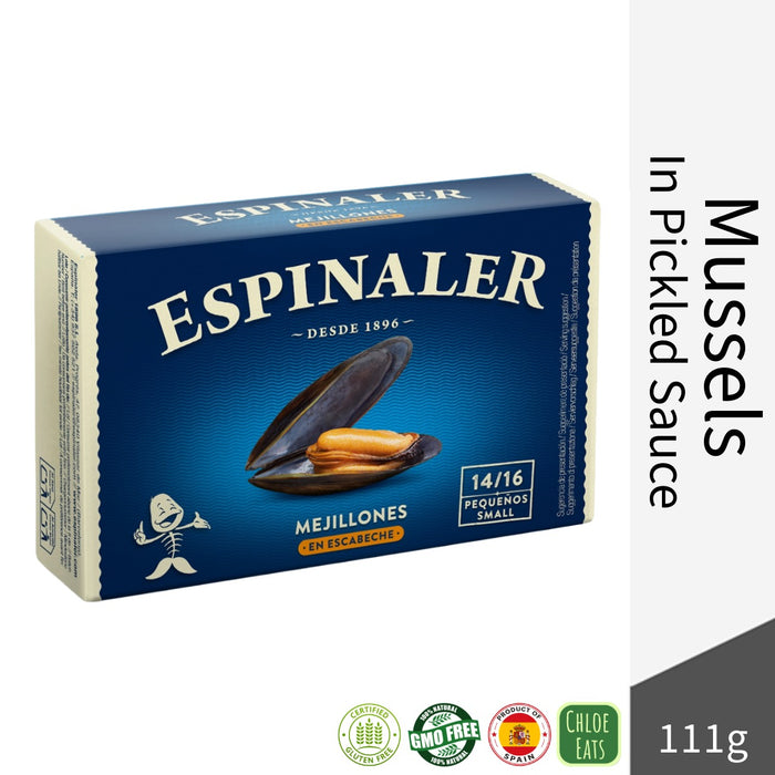 Espinaler Spanish Mussels in Pickled Sauce 111g