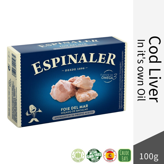 Espinaler Spanish Cod Liver in Oil 100g