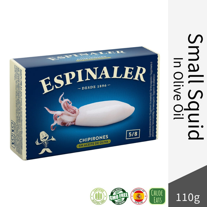 Espinaler Spanish Small Squid in Olive Oil 110g