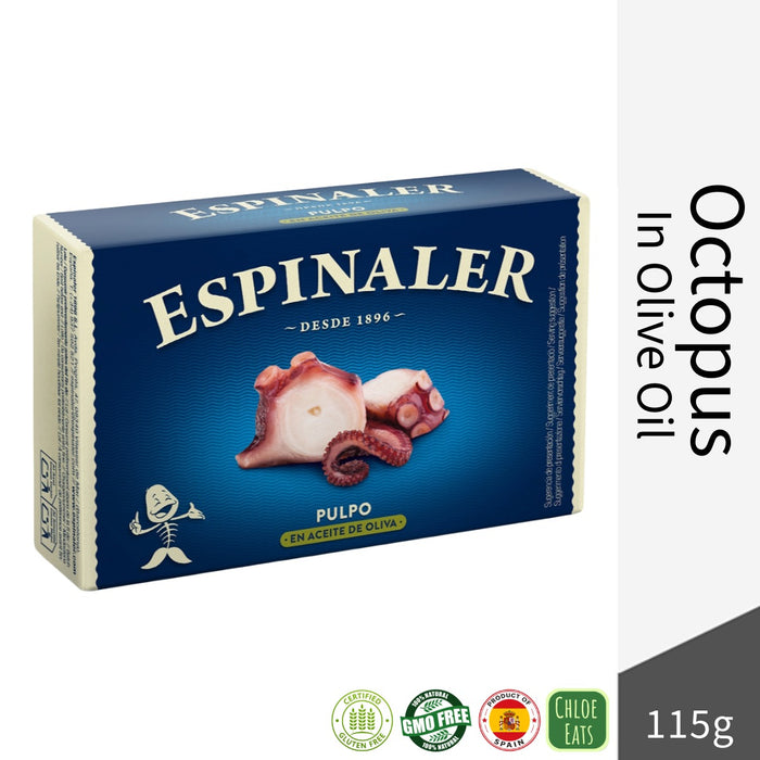 Espinaler Spanish Octopus in Olive Oil 115g