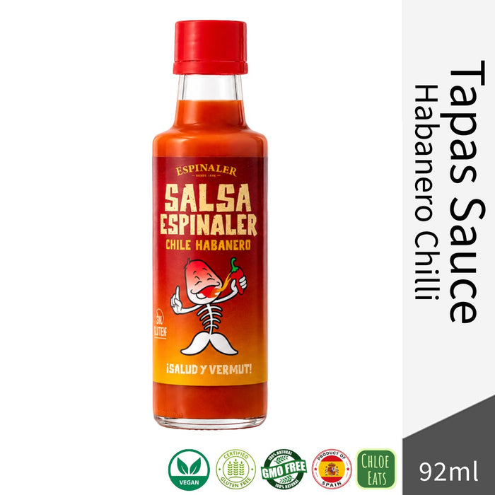 Espinaler Spanish Habanero Tapas Sauce 92ml