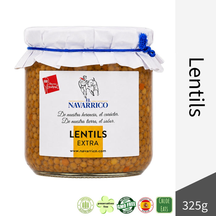 El Navarrico Spanish Lentils 325g