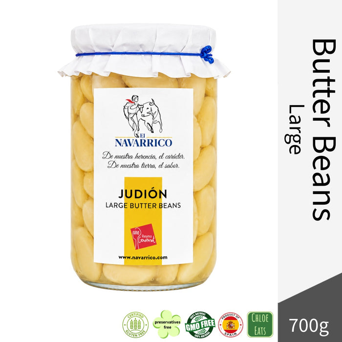 El Navarrico Spanish Large Butter Beans 700g