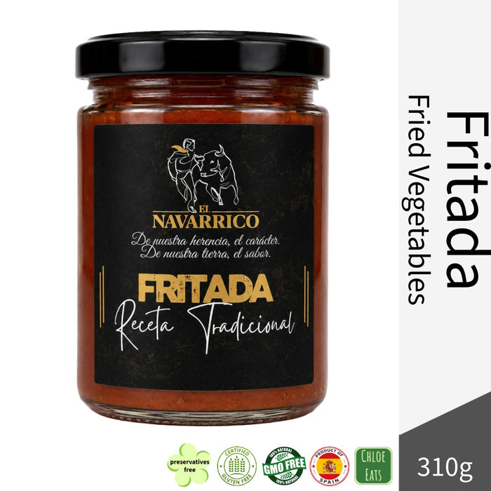 El Navarrico Spanish Fritada Traditional Fried Vegetables 310g