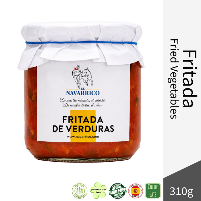 El Navarrico Spanish Fritada Traditional Fried Vegetables 310g