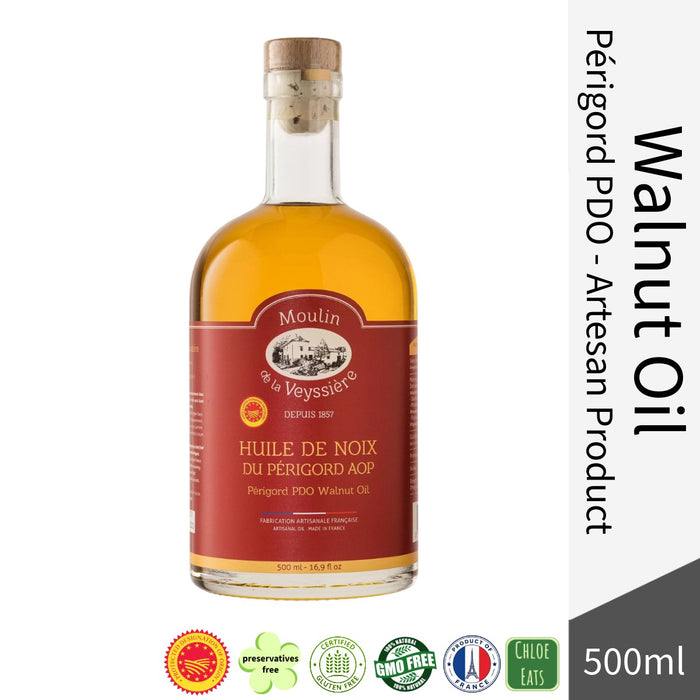 Moulin de la Veyssiere Premium French Périgord PDO Walnut Oil 500ml