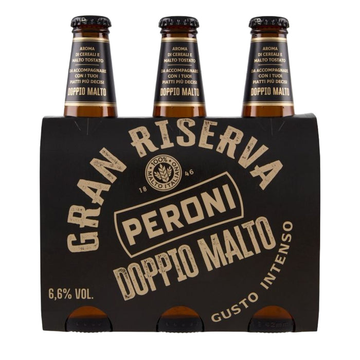 Peroni Italian Double Malt Reserve Beer 6.6% 3x330ml