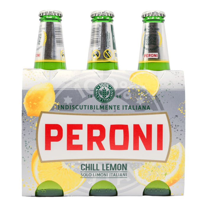 Peroni Italian Lemon Chill Beer 2% 3x330ml