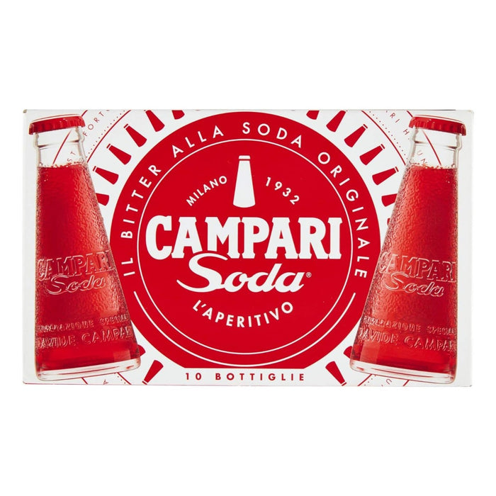 Campari Soda Italian Aperitivo 10% 10x98ml