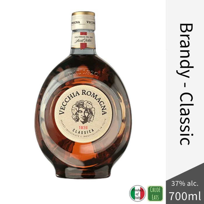 Vecchia Romagna Italian Brandy Classic 37% 700ml