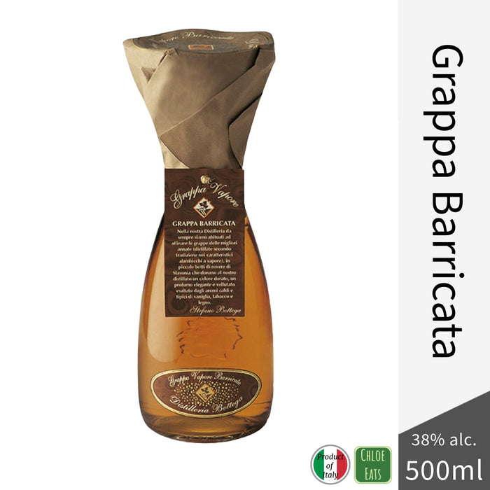 Bottega Italian Grappa 38% 500ml