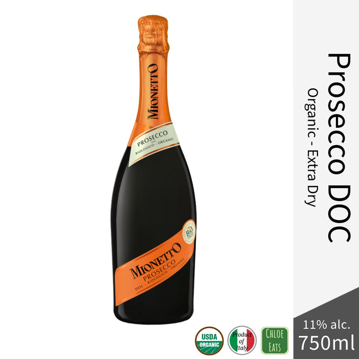 Mionetto Italian Organic Prosecco DOC 11% 750ml