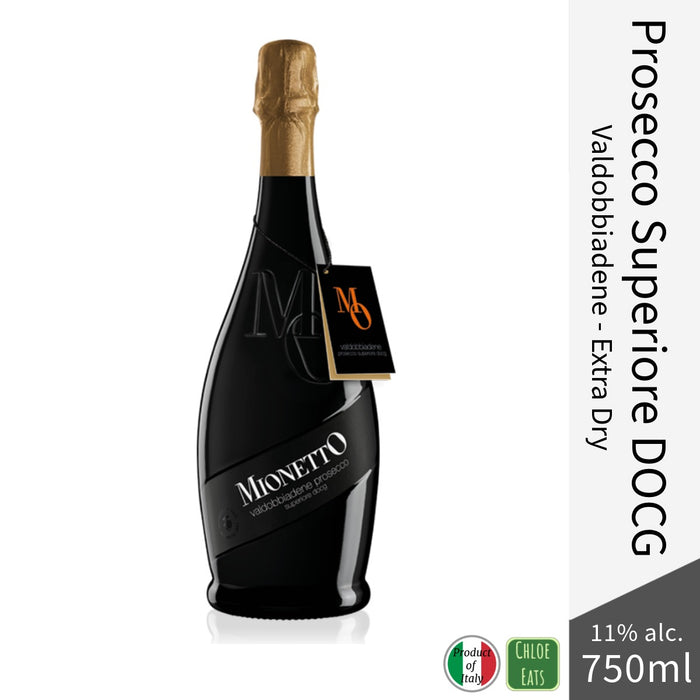 Mionetto Italian Prosecco Mo Valdobbiadene DOCG 11% 750ml