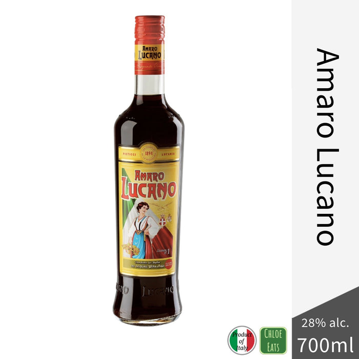 Lucano Italian Amaro Bitter Herbal Liquor 28% 700ml