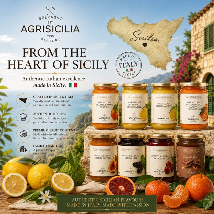 Agrisicilia Italian Marmalade Jam - Cherry