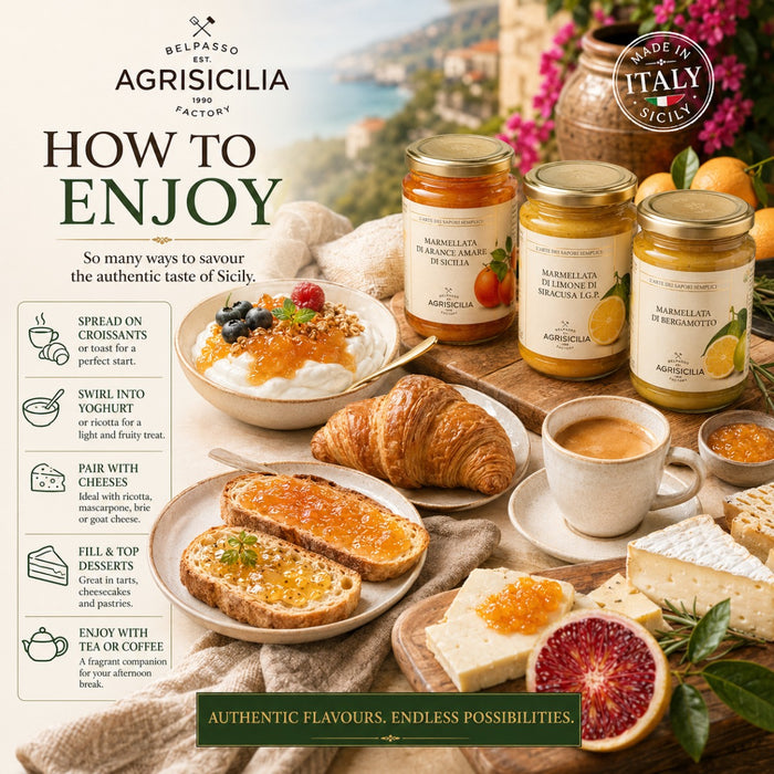 Agrisicilia Italian Marmalade Jam - Cherry