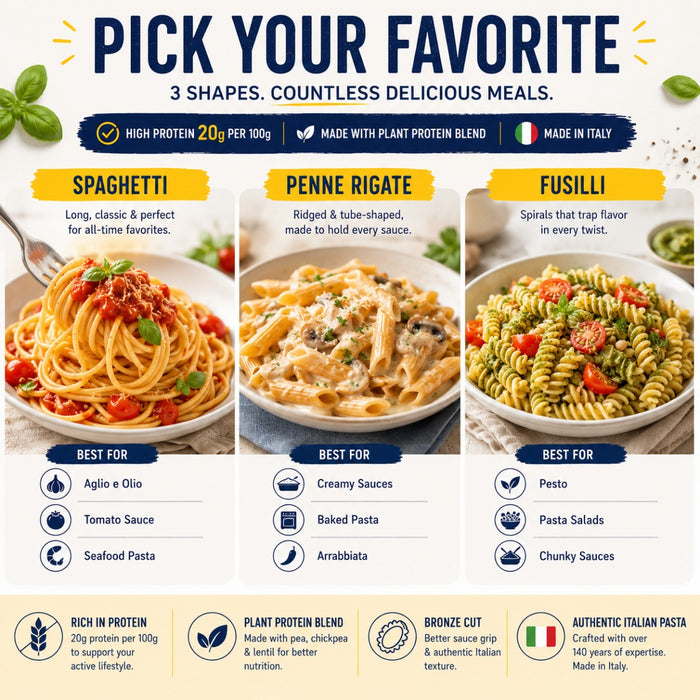 Barilla Italian High Protein Penne Rigate Pasta 20% 400g
