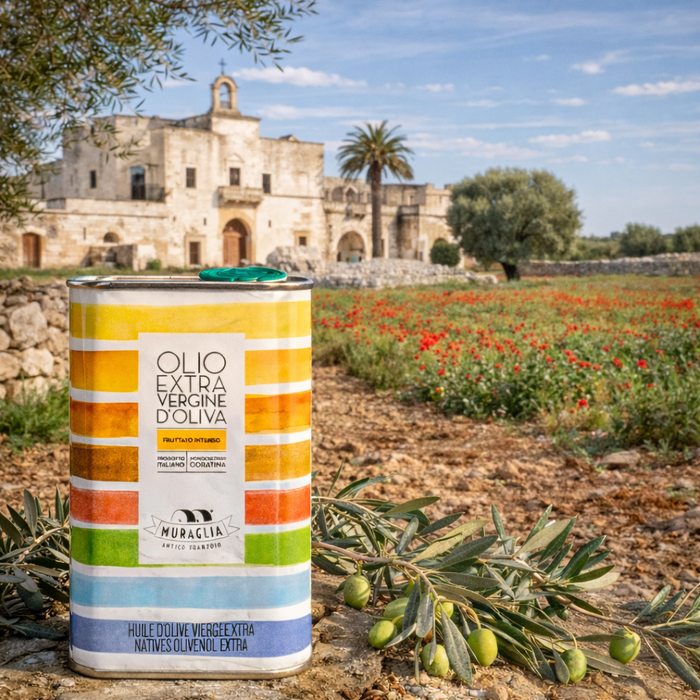 Muraglia Italian Premium Extra Virgin Olive Oil - tin 1l