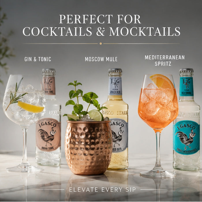 J.Gasco Italian premium Mediterranean Tonic 3x200ml