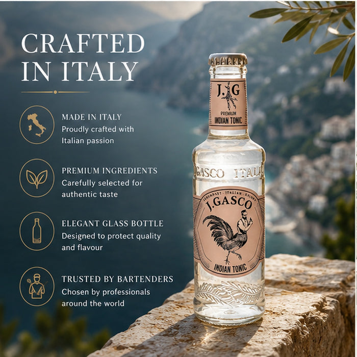 J.Gasco Italian premium Mediterranean Tonic 3x200ml