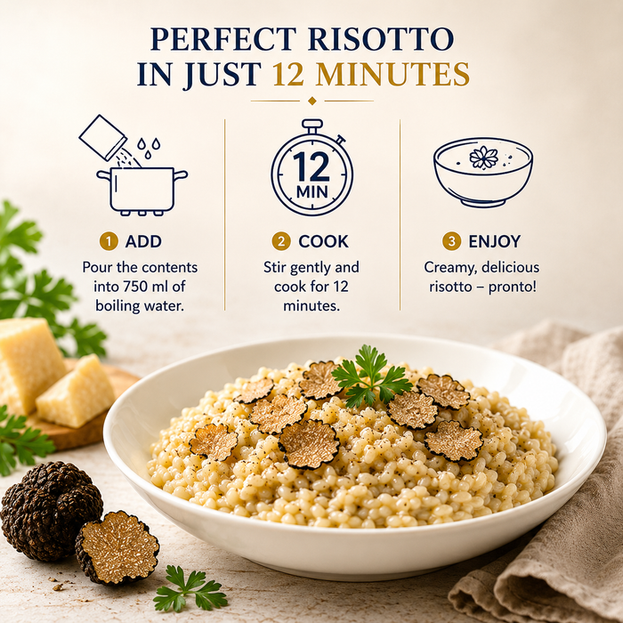 Scotti Italian Carnaroli Risotto Rice 210g - Cheese